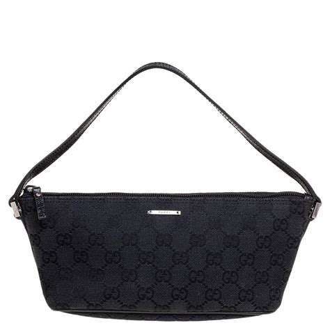 gucci black pochette handbag